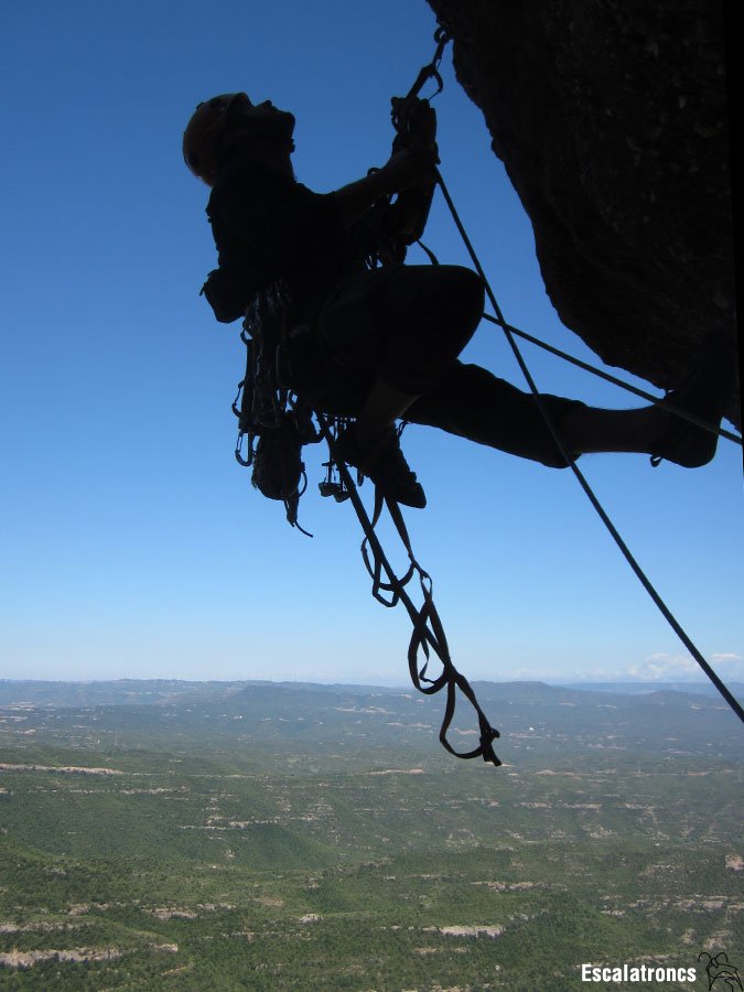 Inici del tercer llarg (Foto: Jose V.)